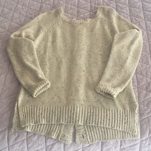 Adorable button back sweater Market & Spruce